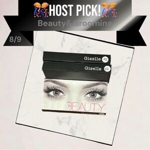 HUDA BEAUTY LASH BUNDLE! 3 Sets of Different Style GISELLE Lashes!
